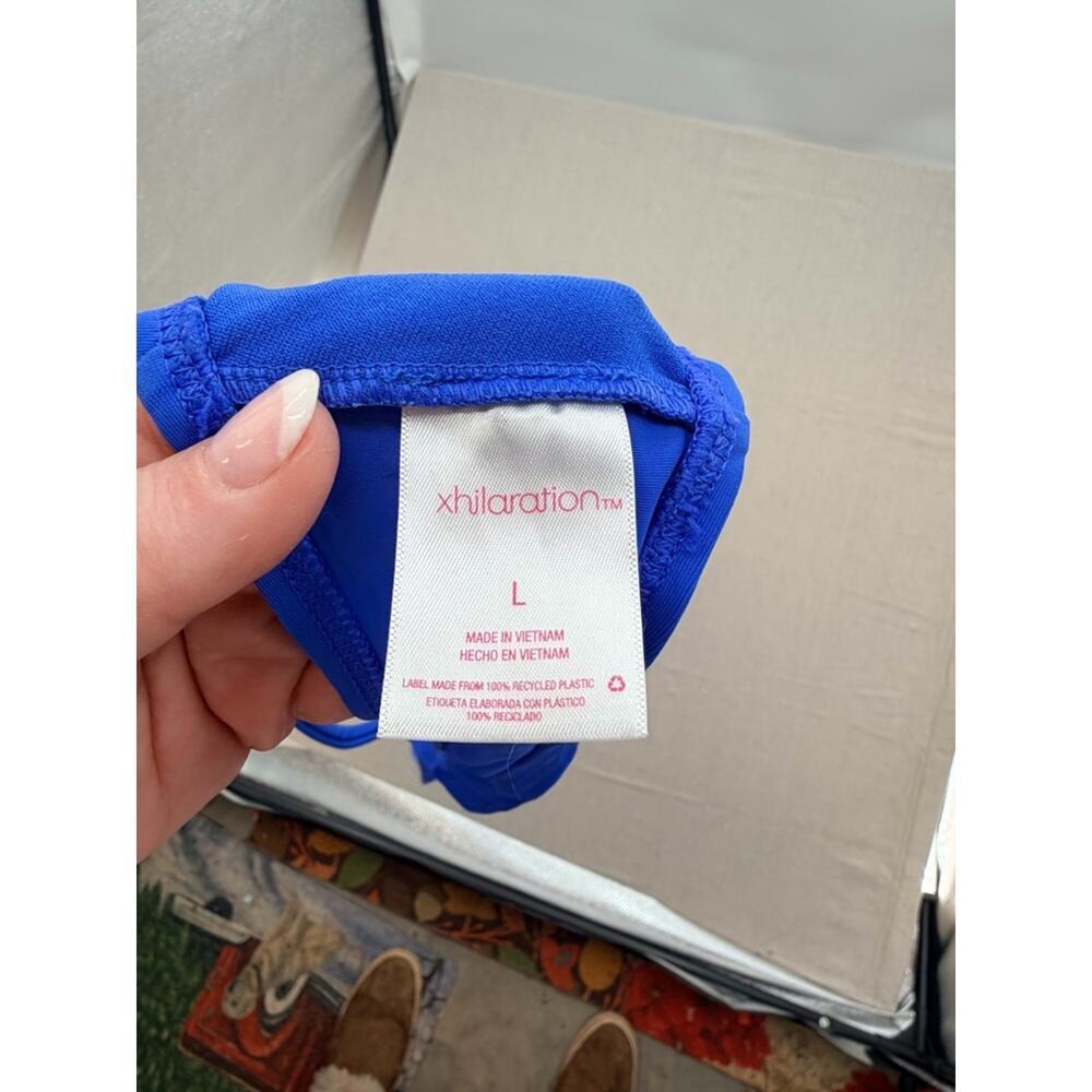 Xhilaration Royal Blue Wireless Bralette - Picture 3 of 4